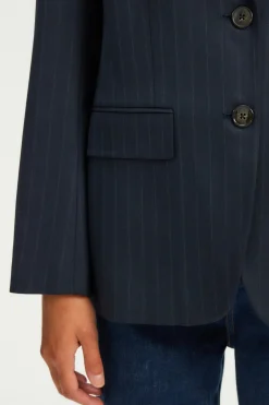 Pablo Blazer à fines rayures - MAENDRA Marine Store