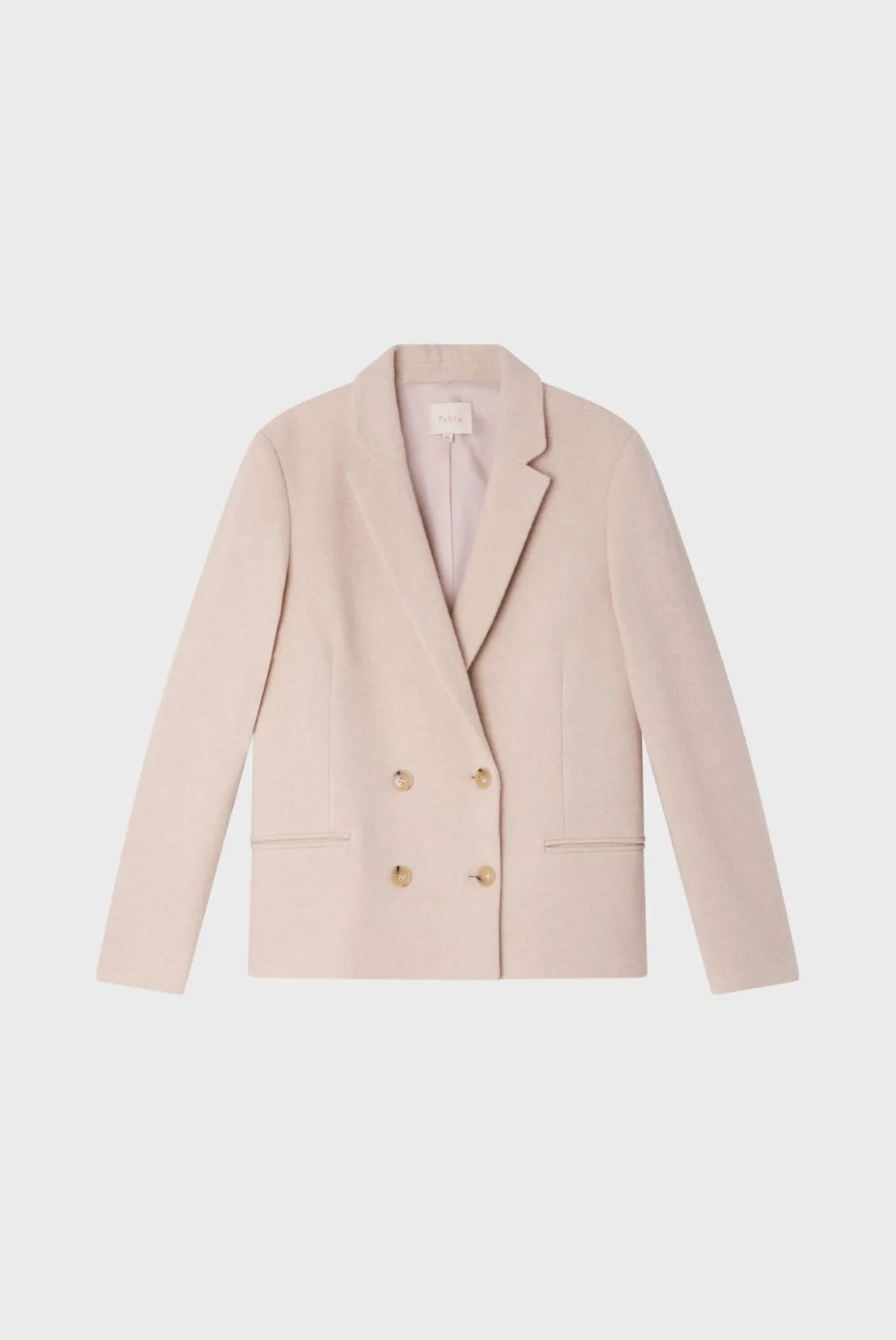 Pablo Blazer croisé écru - MAGALIE Naturel Hot