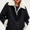 Pablo Blouson à fausse fourrure - LEANDRA Marine Sale
