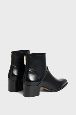 Pablo Boots es à talon en cuir - AXEL Noir Best Sale