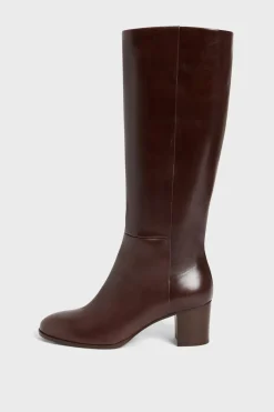 Pablo Bottes en cuir à talon - LIZZIE Marron Best Sale