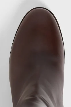 Pablo Bottes en cuir à talon - LIZZIE Marron Best Sale