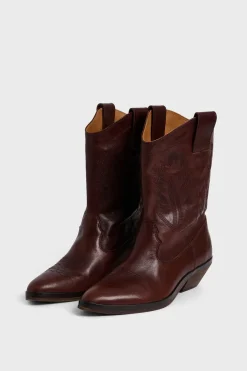 Pablo Bottes santiag en cuir - BILLY Marron Best