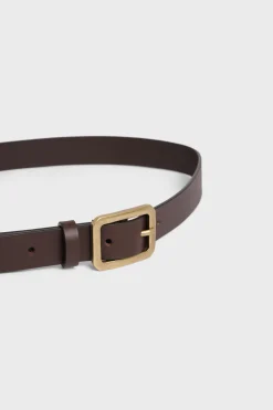 Pablo Ceinture en cuir - ANNA Marron Sale