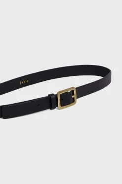 Pablo Ceinture en cuir - ANNA Noir Best
