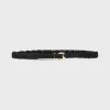 Pablo Ceinture en cuir élastiqué - DEVI Noir Best Sale