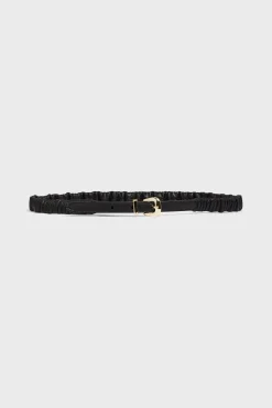 Pablo Ceinture en cuir élastiqué - DEVI Noir Best Sale