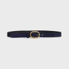Pablo Ceinture en cuir velours - ROMA Marine Online