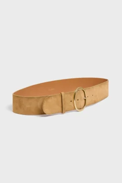Pablo Ceinture large en cuir velours - BONNIE Camel Store