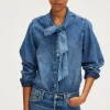 Pablo Chemise en jean et col lavallière - BRYONY Jeans Store