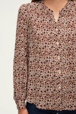 Pablo Chemise fluide à fleurs - BERNIKE Naturel Cheap