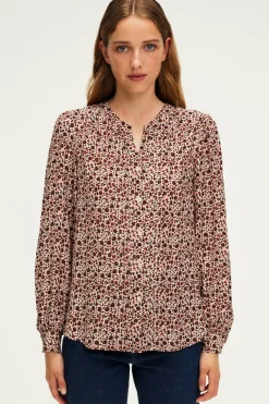 Pablo Chemise fluide à fleurs - BERNIKE Naturel Cheap