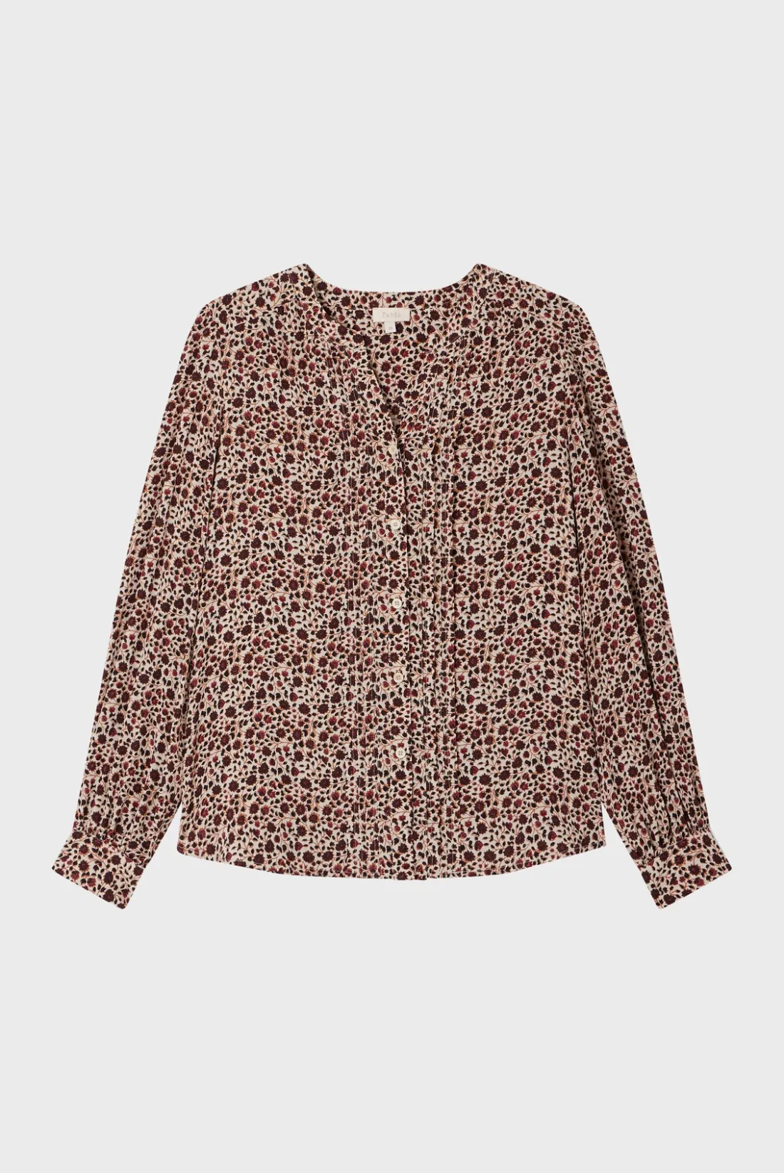 Pablo Chemise fluide à fleurs - BERNIKE Naturel Cheap
