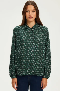 Pablo Chemise imprimée et jacquard - BERNY Vert Online