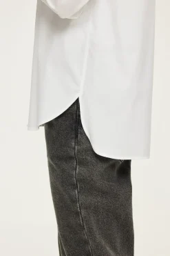 Pablo Chemise unie en coton - ANNABELLE Blanc Cheap