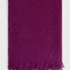 Pablo Echarpe unie en mohair mélangé - DELILA Lipstick Best Sale