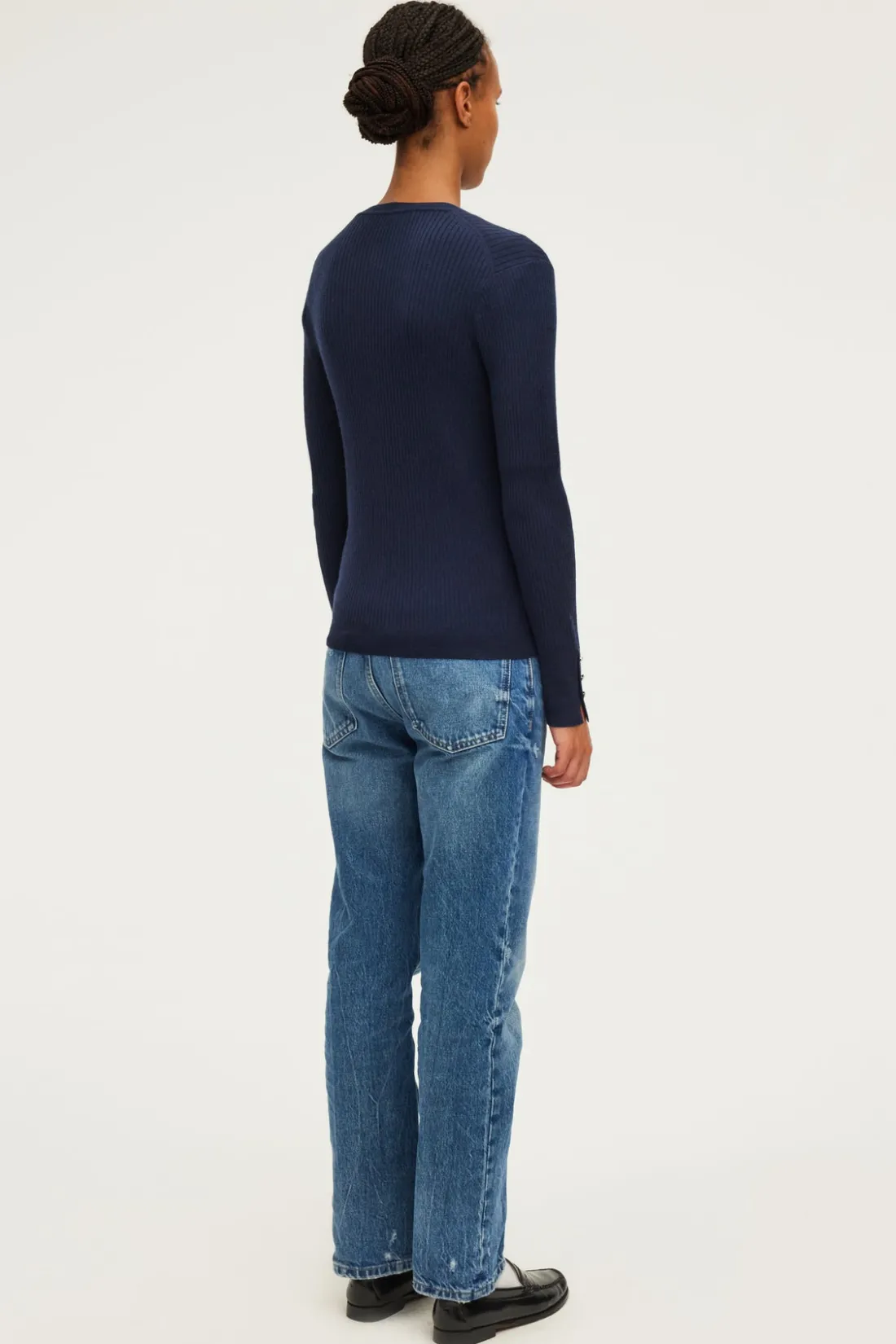 Pablo Gilet à côtes et strass - JAZIA Marine Flash Sale