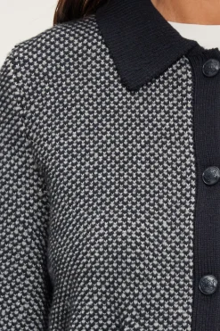 Pablo Gilet en laine à col polo - JAN Marine Discount