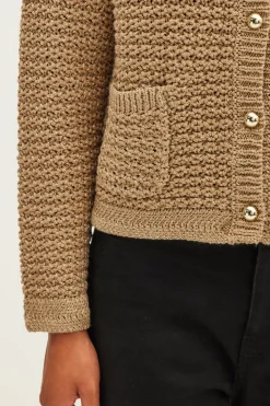 Pablo Gilet en maille dée - JOEY Or Fashion