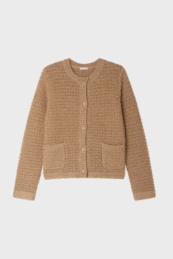 Pablo Gilet en maille dée - JOEY Or Fashion