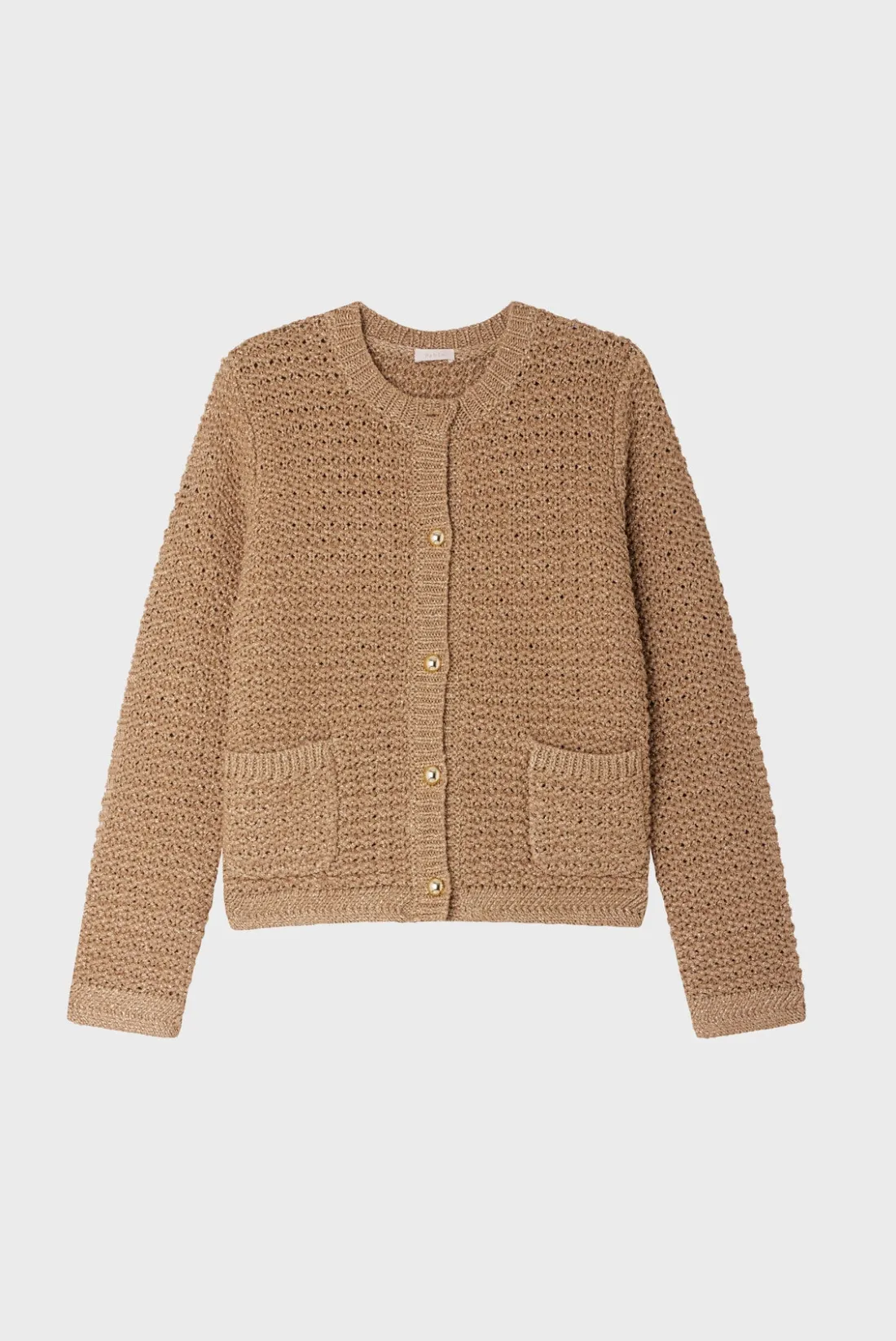 Pablo Gilet en maille dée - JOEY Or Fashion