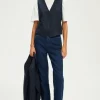 Pablo Gilet sans manche à rayures - MALVINA Marine Cheap