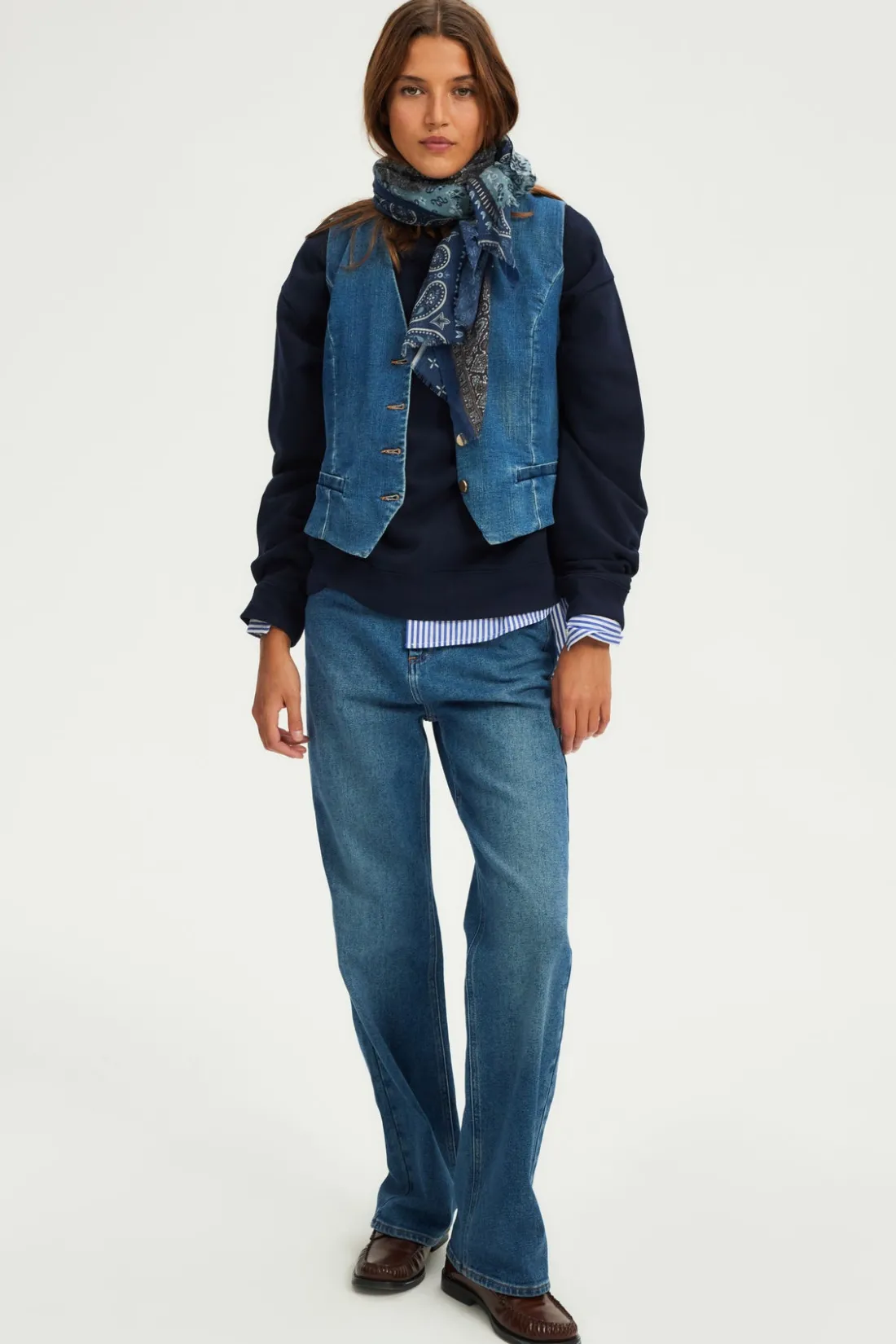 Pablo Gilet sans manches en denim - BELLAMY Jeans Hot