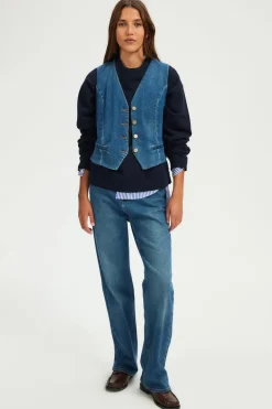 Pablo Gilet sans manches en denim - BELLAMY Jeans Hot