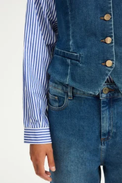 Pablo Gilet sans manches en denim - BELLAMY Jeans Hot