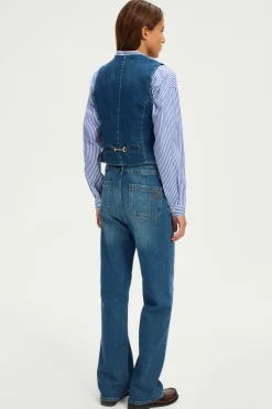 Pablo Gilet sans manches en denim - BELLAMY Jeans Hot