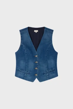 Pablo Gilet sans manches en denim - BELLAMY Jeans Hot
