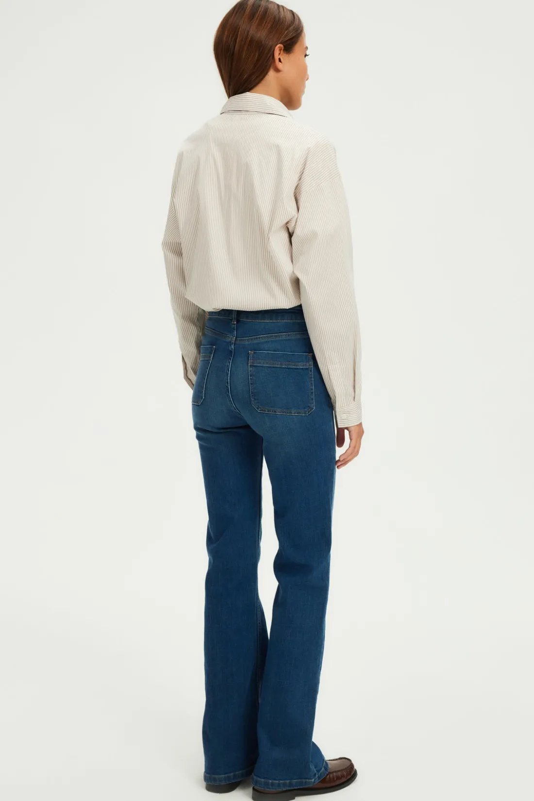 Pablo Jean flare brut à boucles - CLAUDETTE Jeans Clearance