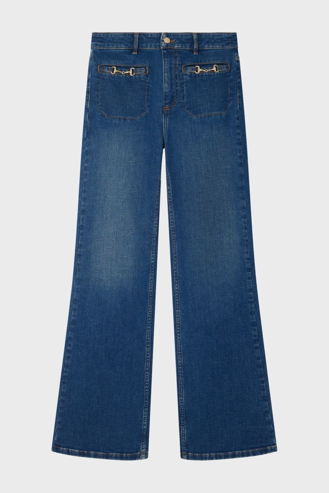 Pablo Jean flare brut à boucles - CLAUDETTE Jeans Clearance