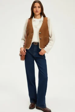 Pablo Jean flare brut - NAMELIE Marine Flash Sale