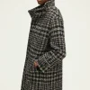 Pablo Manteau col montant à carreaux - LYSANDRE Marine Outlet