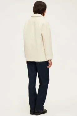 Pablo Manteau court écru - LUCIENNE Ecru Hot