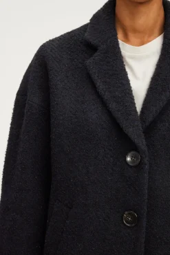 Pablo Manteau court en tweed lurex - LILA Marine Online