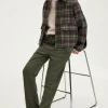 Pablo Pantalon cargo - NETTIE Kaki Discount