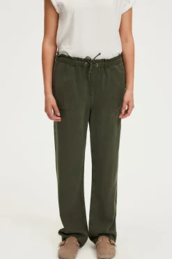 Pablo Pantalon cargo - NETTIE Kaki Discount