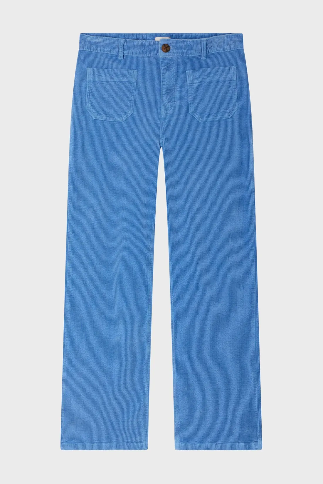 Pablo Pantalon droit en velours ciel - NANETTE Bleuciel Sale