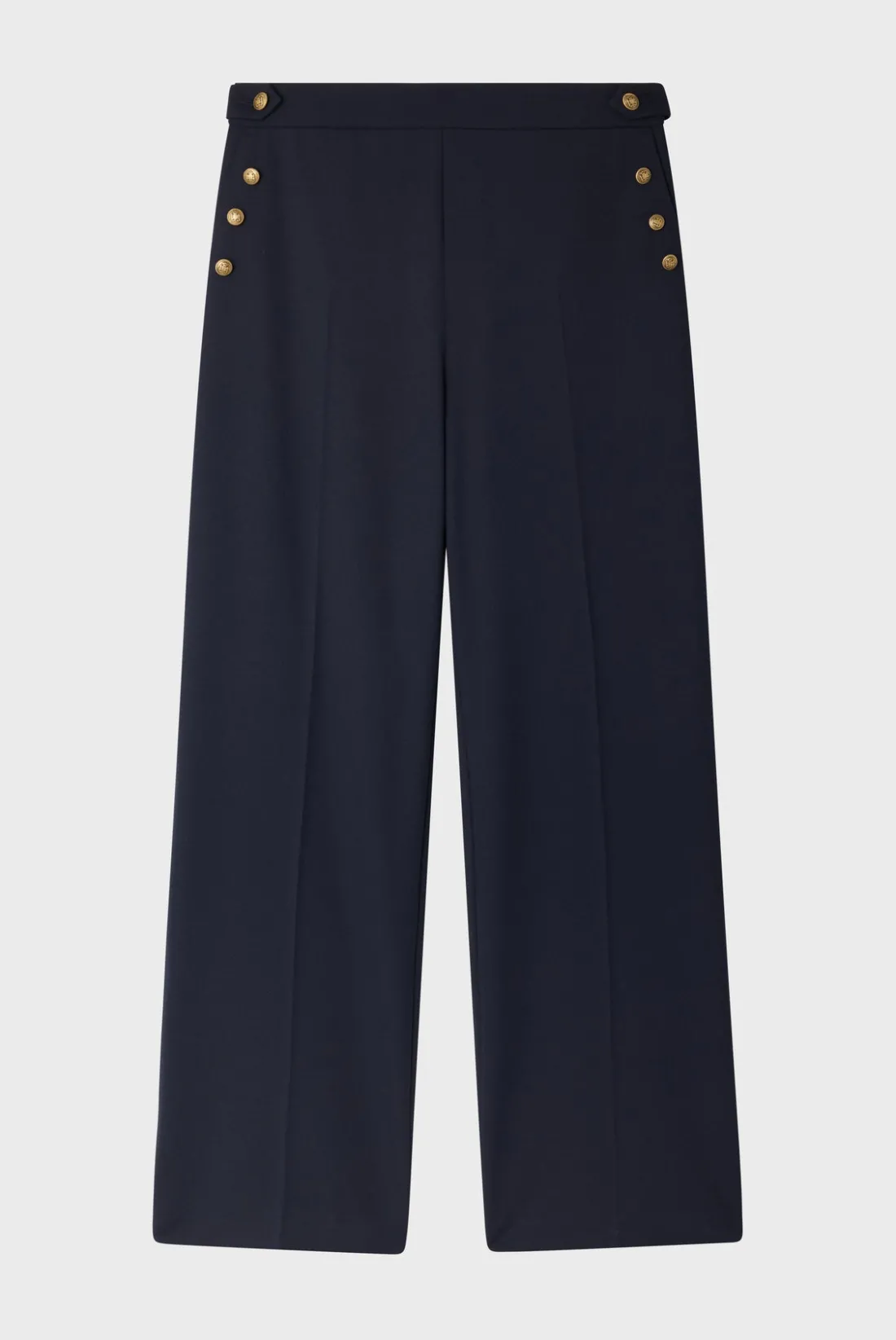 Pablo Pantalon large à pont - NELCIE Marine Outlet