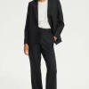 Pablo Pantalon large uni - NEAVA Noir Hot
