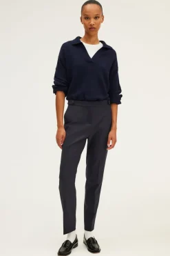 Pablo Pantalon slim de tailleur - NEDA Marine Sale