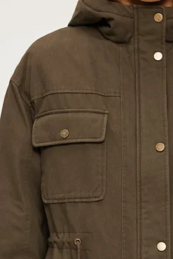 Pablo Parka à capuche - LISE Kaki Store