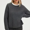 Pablo Pull à côtes en laine - JOLYANNE Grismoyen Online