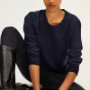 Pablo Pull à strass en laine - JIVAN Marine Outlet