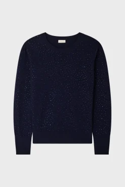Pablo Pull à strass en laine - JIVAN Marine Outlet