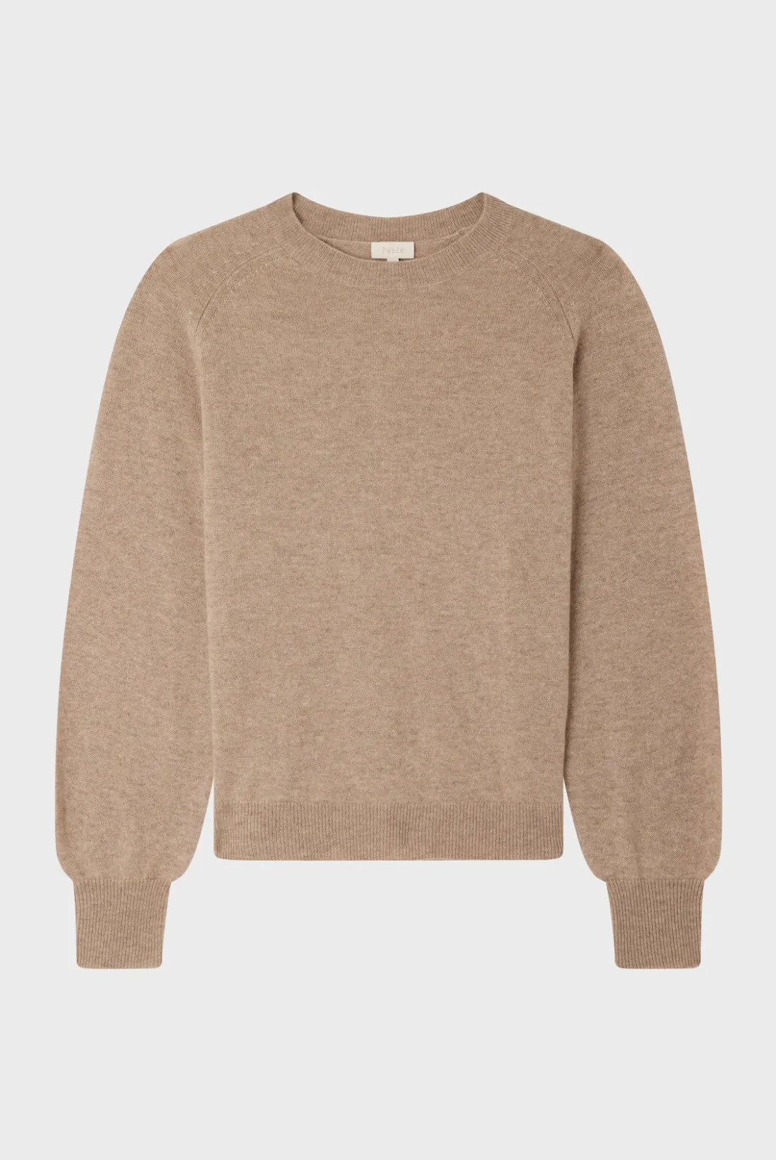 Pablo Pull col rond en cachemire - JULISSA Beige Best Sale