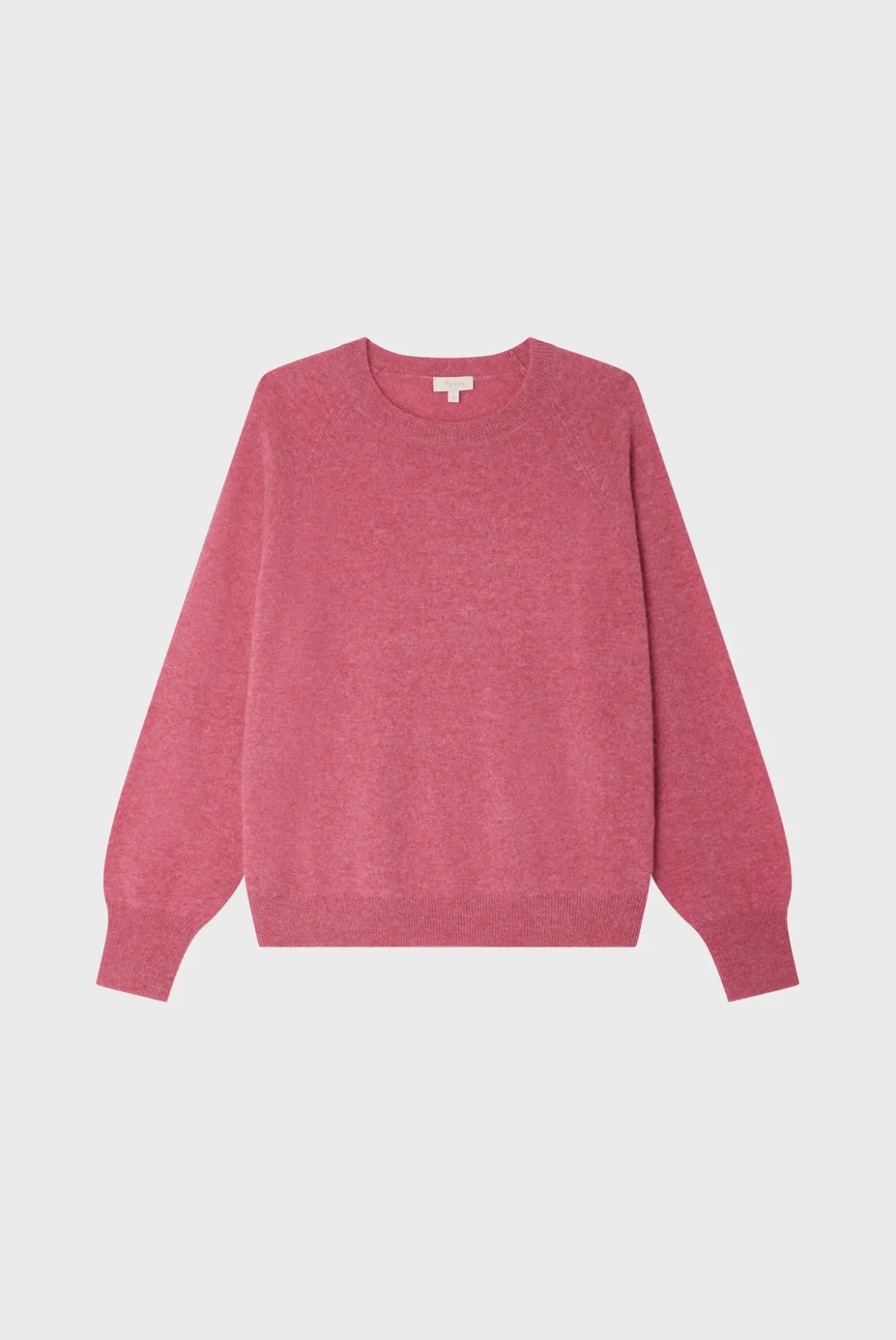Pablo Pull col rond en cachemire - JULISSA Rose Best Sale