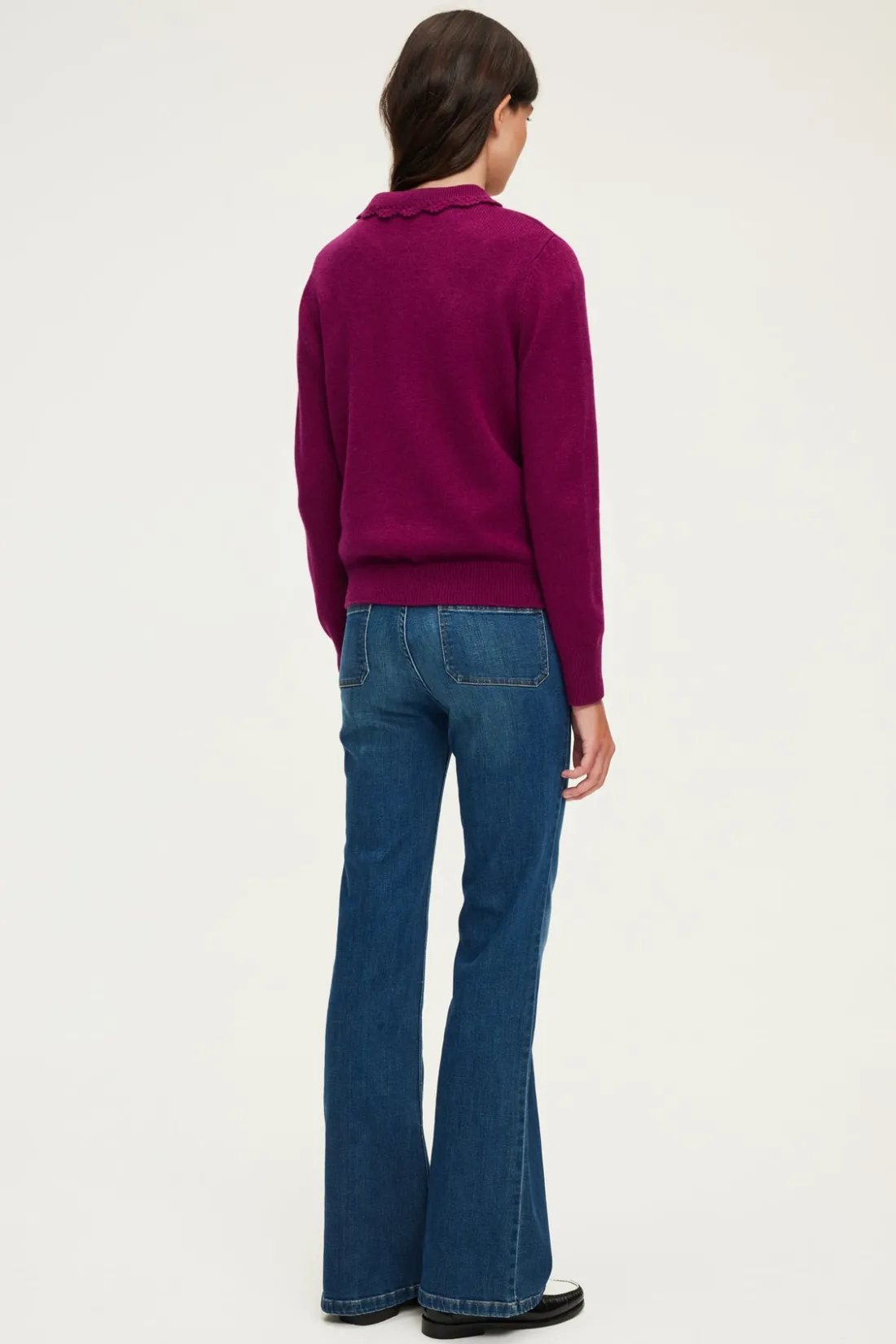 Pablo Pull polo en laine - JANIRA Lipstick Flash Sale